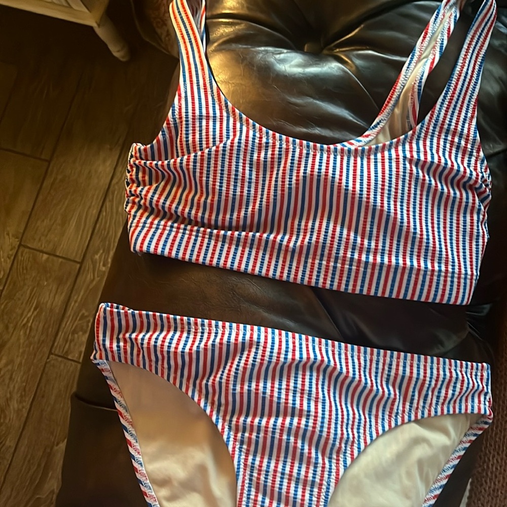 Size medium 4th of July swimsuit